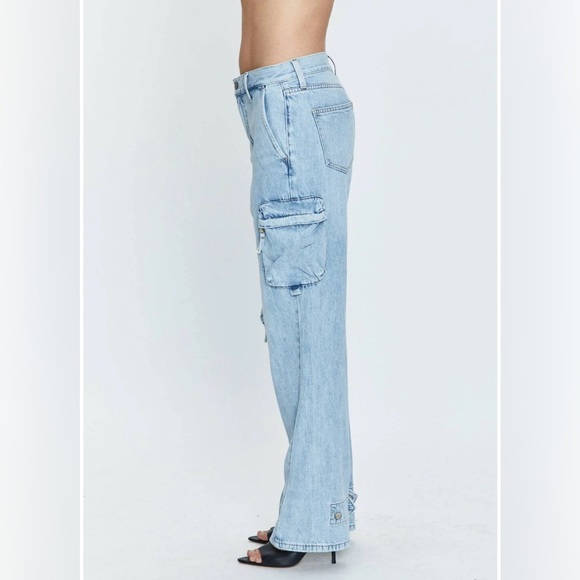 Pistola Bobbie Utility Cargo Jeans.Size 26, fits like a 27/28, perfect condition - Picture 8 of 9